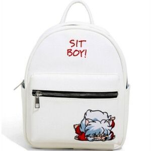 Inuyasha Sit Boy Mini Backpack and Cardholder
